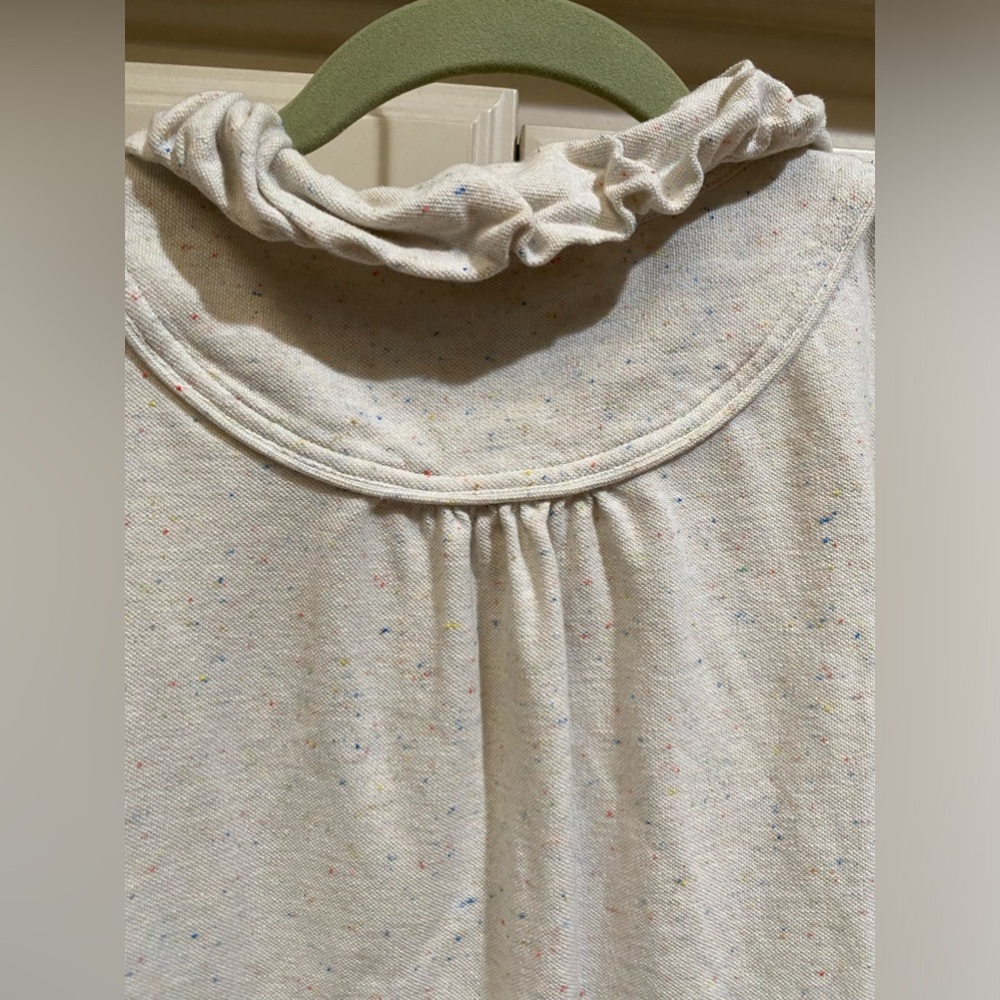 MBMJ Vintage Cream Knit Collared Shirt - Picture 5 of 10